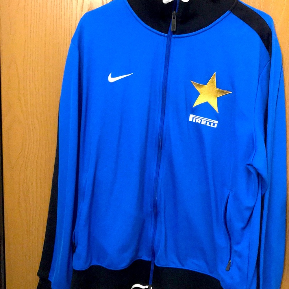 Nike Inter soccer warm up jacket